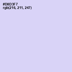 #D8D3F7 - Fog Color Image