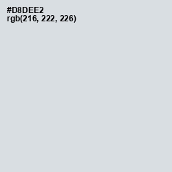 #D8DEE2 - Geyser Color Image