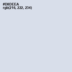 #D8DEEA - Geyser Color Image