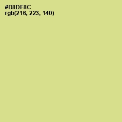 #D8DF8C - Deco Color Image