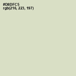 #D8DFC5 - Tana Color Image