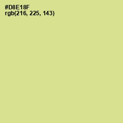 #D8E18F - Deco Color Image