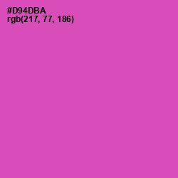 #D94DBA - Brilliant Rose Color Image