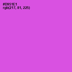 #D951E1 - Orchid Color Image