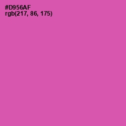 #D956AF - Hopbush Color Image