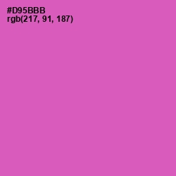 #D95BBB - Hopbush Color Image