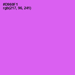 #D960F1 - Heliotrope Color Image
