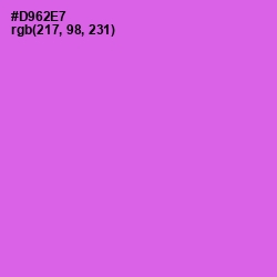 #D962E7 - Heliotrope Color Image