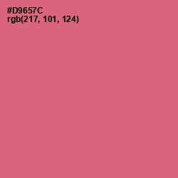 #D9657C - Roman Color Image