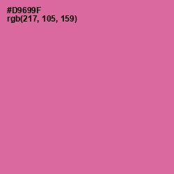 #D9699F - Charm Color Image