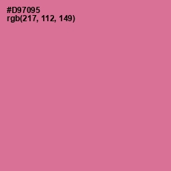 #D97095 - Charm Color Image