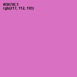 #D970C1 - Orchid Color Image