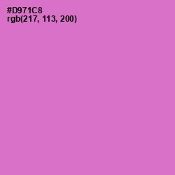 #D971C8 - Orchid Color Image