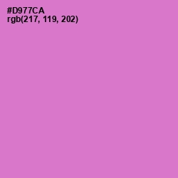 #D977CA - Orchid Color Image