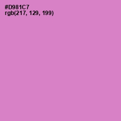 #D981C7 - Shocking Color Image