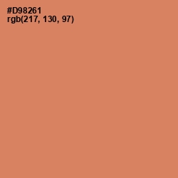 #D98261 - Copperfield Color Image