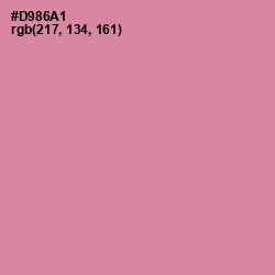 #D986A1 - Can Can Color Image