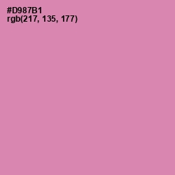 #D987B1 - Can Can Color Image