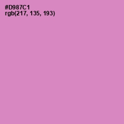 #D987C1 - Shocking Color Image