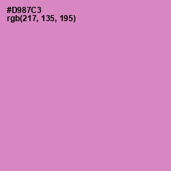 #D987C3 - Shocking Color Image