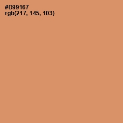 #D99167 - Whiskey Color Image