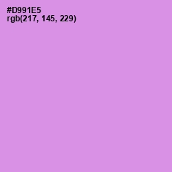 #D991E5 - Light Wisteria Color Image