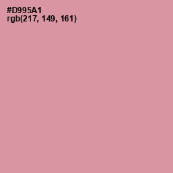 #D995A1 - Can Can Color Image
