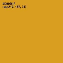 #D99D1F - Geebung Color Image