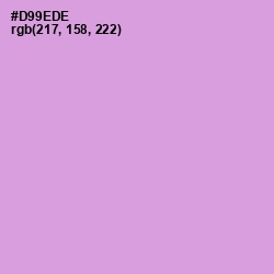 #D99EDE - Light Orchid Color Image