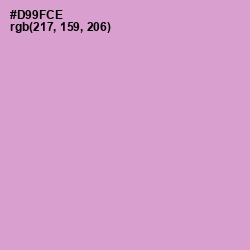 #D99FCE - Light Orchid Color Image