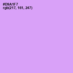 #D9A1F7 - Perfume Color Image