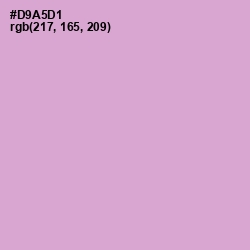 #D9A5D1 - Lilac Color Image