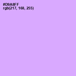 #D9A8FF - Perfume Color Image