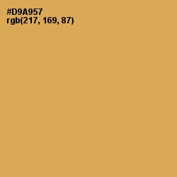 #D9A957 - Sundance Color Image