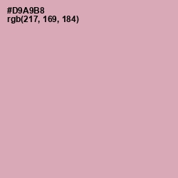 #D9A9B8 - Blossom Color Image
