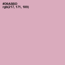 #D9ABBD - Blossom Color Image