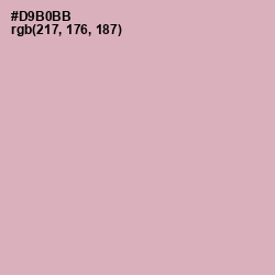 #D9B0BB - Blossom Color Image