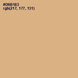 #D9B183 - Tan Color Image