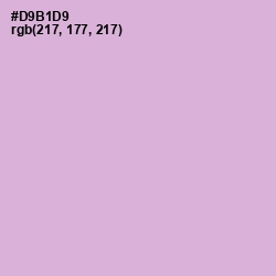 #D9B1D9 - Thistle Color Image