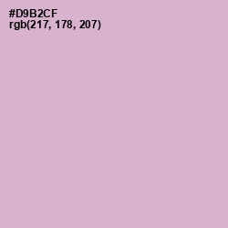 #D9B2CF - Thistle Color Image