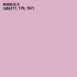 #D9B3C5 - Thistle Color Image