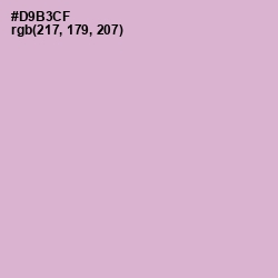 #D9B3CF - Thistle Color Image