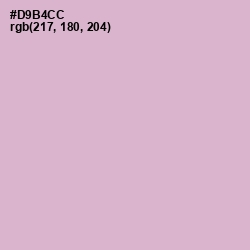 #D9B4CC - Thistle Color Image