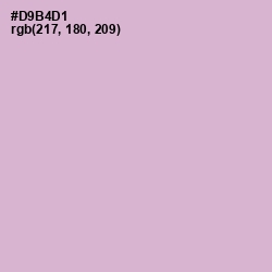 #D9B4D1 - Thistle Color Image