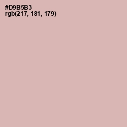 #D9B5B3 - Blossom Color Image