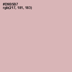 #D9B5B7 - Blossom Color Image