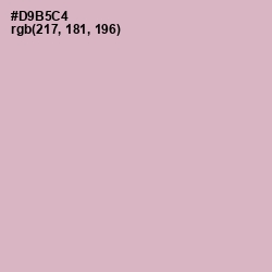 #D9B5C4 - Thistle Color Image