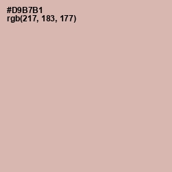 #D9B7B1 - Blossom Color Image