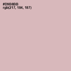 #D9B8BB - Blossom Color Image