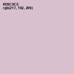 #D9C0CE - Wafer Color Image